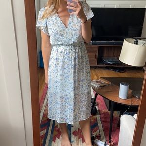 Floral midi dress
